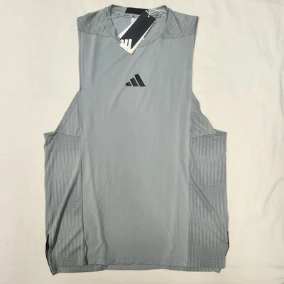 Regata Adidas masculina projetada para treinamento intensidade verde média JI8174 nova com etiquetas - Imagem 1 de 4