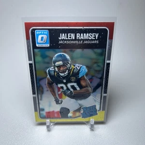 2016 JALEN RAMSEY DONRUSS OPTIC RATED ROOKIE RED & YELLOW PRIZM #171 RC - Picture 1 of 2