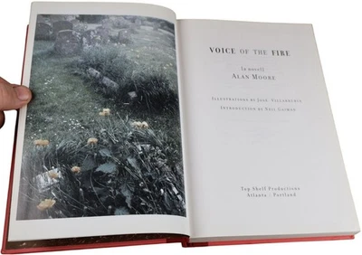 Voice of the Fire Alan Moore (HC 1st US) Top Shelf 2003 No Jacket Foto 1 de 4