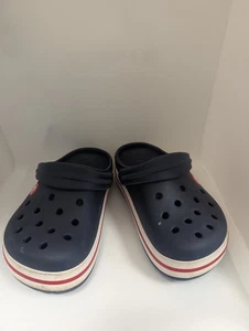 Crocs Classic Crocs Navy Blue Size J1 (T42) - Picture 1 of 9