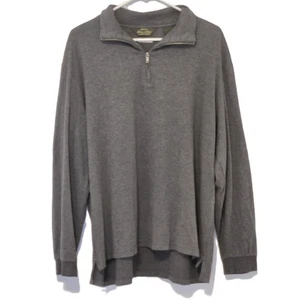 Suéter Pullover Orvis Para Hombres XL Signature Collection Gamuza Algodón 1/4 Cremallera - Imagen 1 de 4