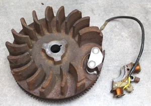 TECUMSEH SCHWUNGRAD MIT LICHTMASCHINENSPULE 611093 61111 - ABLAGE 6 - Bild 1 von 7