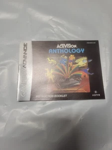 Activision Anthology Nintendo GameBoy GBA Instruction Manual Only Game Boy OEM - Picture 1 of 2