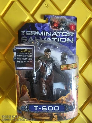 Figura de acción Terminator Salvation T-600 cabezas intercambiables 2008 Playmates Foto 1 de 4