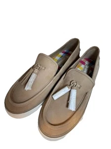 Sperry Damenschuhe 9,5 Sea Sailor Plateau-Sneaker mittel beige Quasten Freizeit - Bild 1 von 7