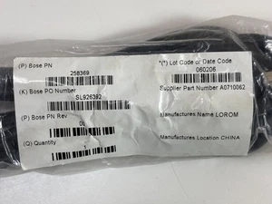 Bose Audiokabel Ersatz SL926392 Neu im Paket - Bild 1 von 3
