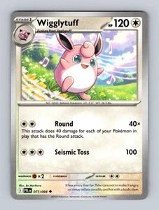 Pokemon TCG - Wigglytuff - 077/094 - ME02: Phantasmal Flames (PFL) - Picture 1 of 2