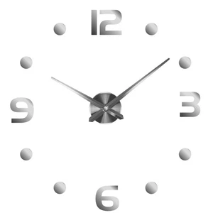 DIY-Wanduhr mit Präzisionsuhrwerk, große Zahlen, analog, selbstklebend, kreativ - Picture 1 of 2
