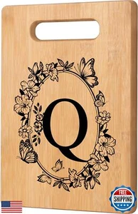 Personalized Cutting Board, Initial Birthday Gifts for Women Wedding Gifts fo - Picture 1 of 5