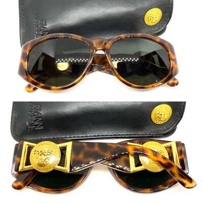  Gafas de sol Gianni Versace Mod.424 Col.869 OD vintage piedra Medusa 30212 Foto 1 de 4