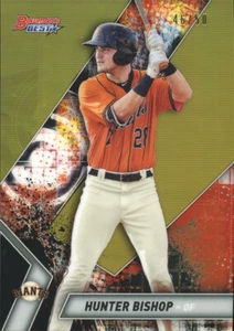 2019 BOWMAN'S BEST HUNTER BISHOP GOLD PARALLEL 46/50 SAN FRANCISCO GIANTS - Picture 1 of 1