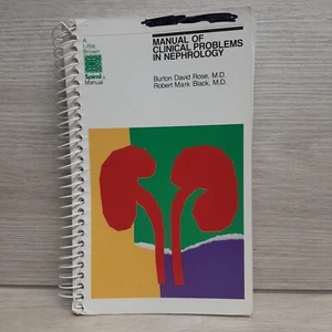 Manual of Clinical Problems in Nephrology Burton David Robert Spiral Paperback - Imagen 1 de 21