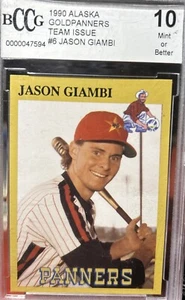 1990 Alaskan gold Panners team issue Jason Giambi#6. BCCG. 10. ๐ - Picture 1 of 3