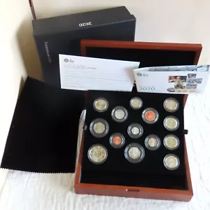 2020 UK ROYAL MINT 13 COIN PREMIUM PROOF COIN SET - complete - Picture 1 of 5