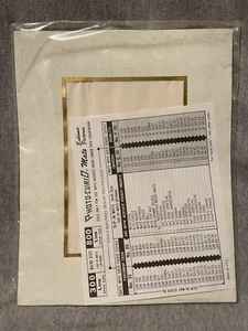 Vintage Photo Curio 12pk 300 800 Line 8x10 Album Mats GM30V7 5x7 Sealed - Picture 1 of 2