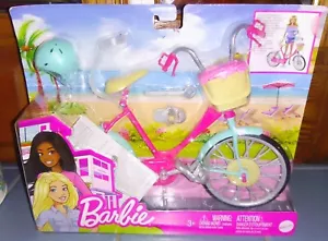 Mattel You Can Be Anything Barbie Bicycle with Accessories - Picture 1 of 5