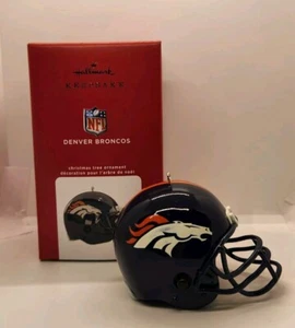 Hallmark Keepsake NFL Denver Broncos Helmet ~ NEW IN BOX  - Picture 1 of 6