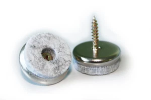 MAPA-PLAST Stuhl- & Möbelgleiter mit Schraube aus Metall, Schutz vor Kratzern - Bild 1 von 18