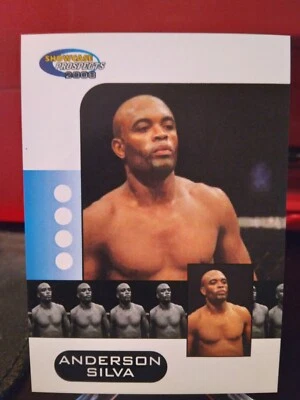 2008 Showcase Prospects Pre-UFC ANDERSON SILVA Rookie RC ~ RARE MINT! - Image 1 of 2