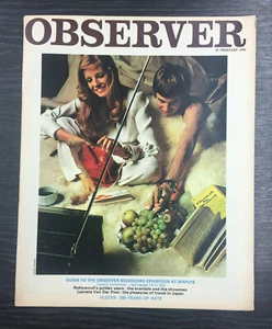 Observer Magazine: Ulster 300 Years of Hate, Bedroom Exhibition 23 February 1969 - Bild 1 von 1