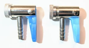 2x Momentstecker 6mm Hebelstecker Ventilaufsatz Ventil Druckluft Reifen - Bild 1 von 3