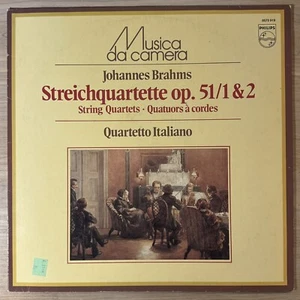 Johannes Brahms - Streichquartette Op. 51 / 1&2 Quartetto Italiano LP NM/NM - Picture 1 of 6