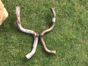 Early Jaguar XJS V12 Over Axle Exhaust Pipes. XJS Overaxle Pipes new old stock - Picture 1 of 10