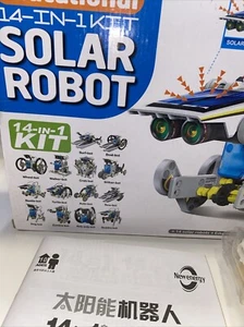 STEM Kit Educativo 14 in 1 Creazione Robot Solare, Nuovo Scatola Aperta - Foto 1 di 7