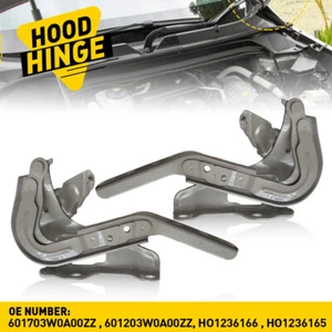 Front Left & Right Hood Hinge Set HO1236166 HO1236165 For 2023-2024 Honda HR-V - Picture 1 of 10