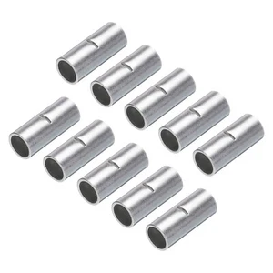 10Pcs Non Insulated Butt Connectors 2AWG Wire Connector BN-38 - Picture 1 of 5