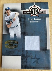 Randy Johnson 2005 Donruss Throwback Threads Game Used 194/250 - Picture 1 of 2