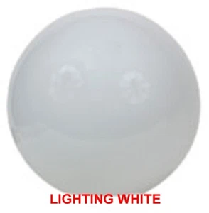 GLOBE LEXAN 16" WHITE SPHERE UNBREAKABLE POLYCARBONATE WITH 5.25" HOLE * S11693 - Picture 1 of 1
