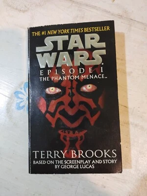 Terry Brooks Star Wars Episode 1: The Phantom Menace Paperback Book 2000 - Image 1 of 3