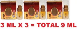Al nuaim oudh 3ml Perfume Oil Alcohol Free Roll On Attar Ittar pack of 3 - Picture 1 of 3