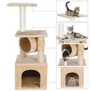 36 Inch Cat Tree Tower Activity Center Large Playing House Condo For Rest&Sleep - Picture 1 of 12