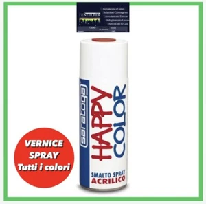 Bomboletta Vernice Smalto spray per carrozzeria auto ferro legno antiruggine ml - Foto 1 di 3