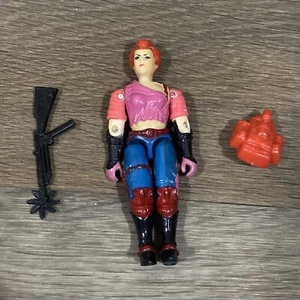 Seltene 1980er Jahre Funskool India Gijoe frühe Veröffentlichung - rosa Handschuhe Variante Zarana 🙂 - Bild 1 von 4