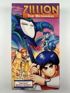 Zillion - The Beginning VHS Anime Streamline Pictures Best Film & Video EP Mode - Foto 1 di 6