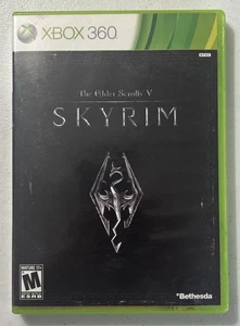 The Elder Scrolls V Skyrim Microsoft Xbox 360 Con manual y mapa - Imagen 1 de 6
