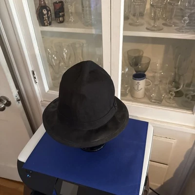 Giorgio Armani Men Bucket Hat 100%cotton Leather Trim.bought In Japan. - Image 1 of 4