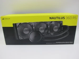 CORSAIR Nautilus 360 RS Liquid CPU Cooler RS120 Fans FOR PARTS/REPAIR - Zdjęcie 1 z 12