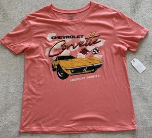 NEU mit Etikett GM Official General Motors Chevrolet Corvette Grafik T-Shirt Größe M 8-10 - Bild 1 von 5