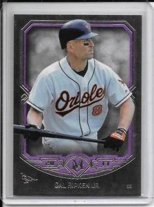 2017 Topps Museumskollektion Cal Ripken JR (Orioles) #63 *AMETHYST PURPLE* #59/99 - Bild 1 von 3