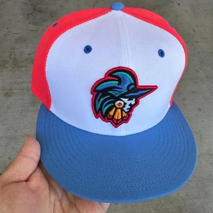 7 5/8  Guerreros de Fayetteville Hat New Era Cap Copa de la Diversion 59FIFTY - Picture 1 of 2
