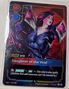 Kai’Sa Daughter of the Void Legend 247/298 Riftbound League of Legends TCG Foil - Picture 1 of 2