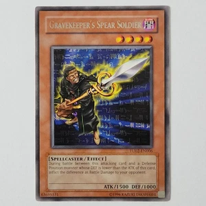 Gravekeeper's Spear Soldier - TU02-EN006 - LP - Rare - Unlimited - Yugioh - Picture 1 of 2