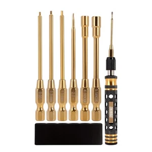 RC Tool Kit 6 in 1 Screwdriver Quick Change Allen Key Hexagon Screwdrivers fo... - Picture 1 of 6