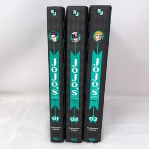 Jojo’s Bizarre Adventure Part 1 Phantom Blood 1 Vol. 1-3 Manga - Picture 1 of 8