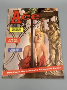 ACE Men's Pinup Magazine March 1964 Men's Interest, Fiction, Humor, Intact - Picture 1 of 4
