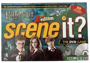 Harry Potter Scene It? DVD Game 2nd Edition 2007 Complete - Trivia Board Game - Picture 1 of 13